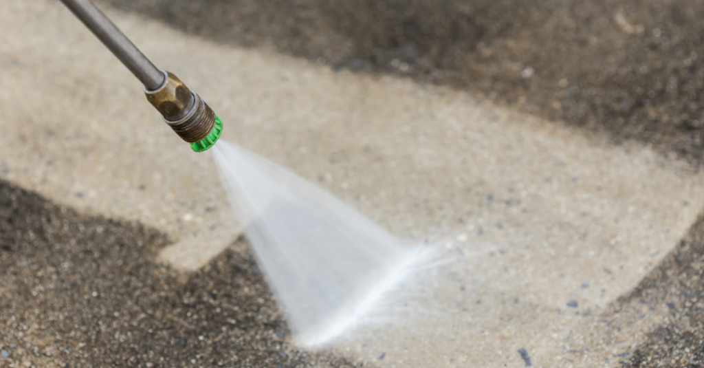 sidewalk pressure washing