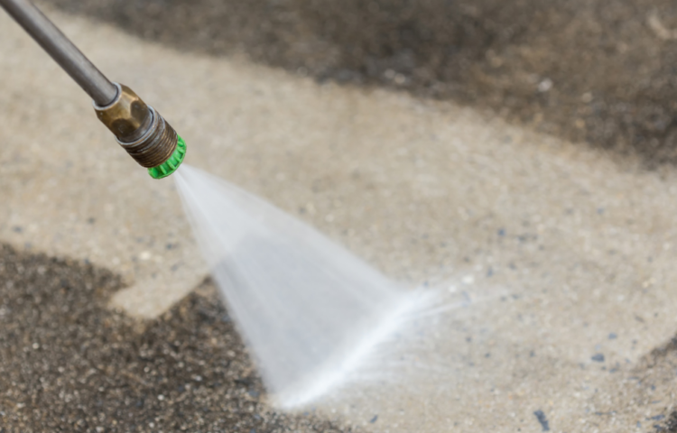 sidewalk pressure washing