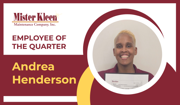 Andrea Henderson - Employee of the Quarter